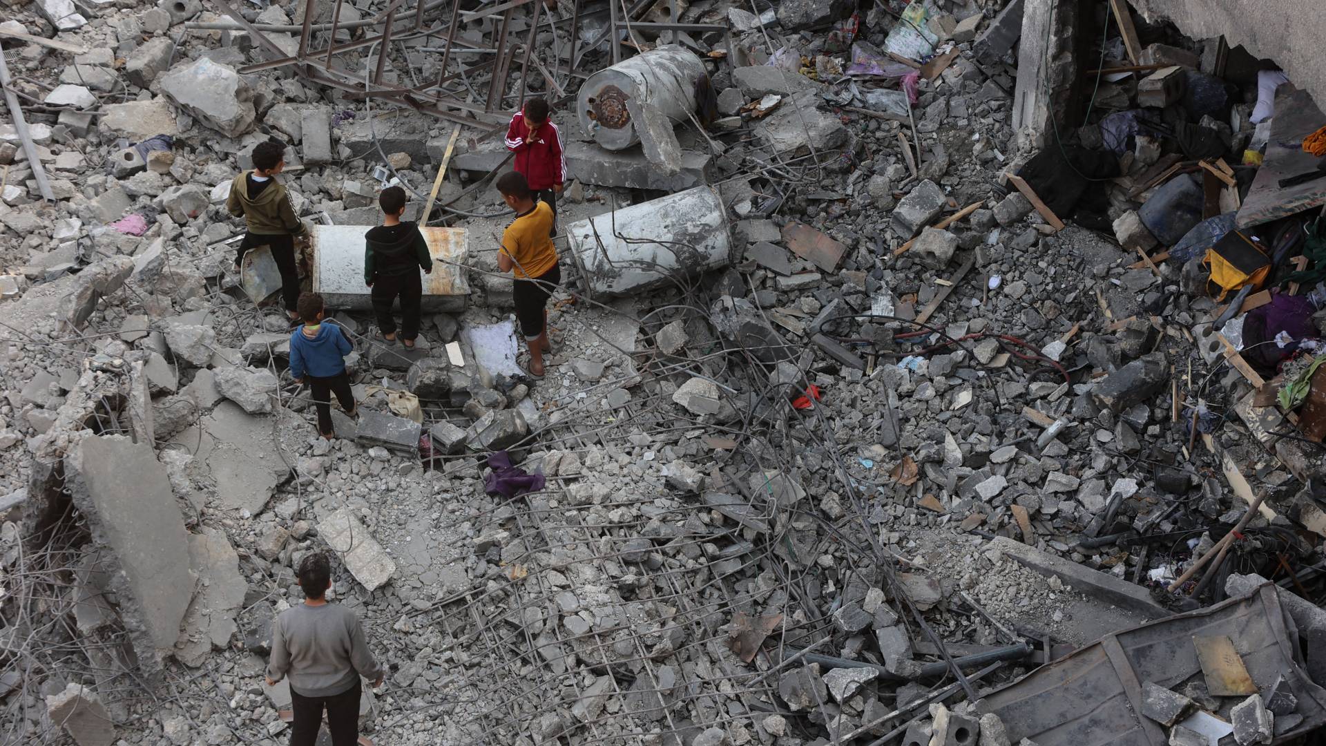 اثار عدوان الاحتلال على قطاع غزة