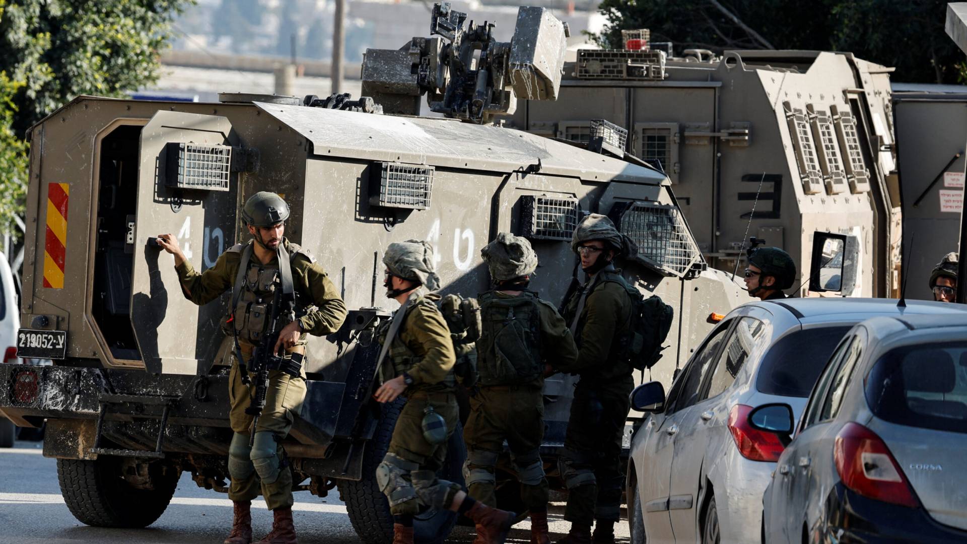 قوات الاحتلال في الضفة الغربية