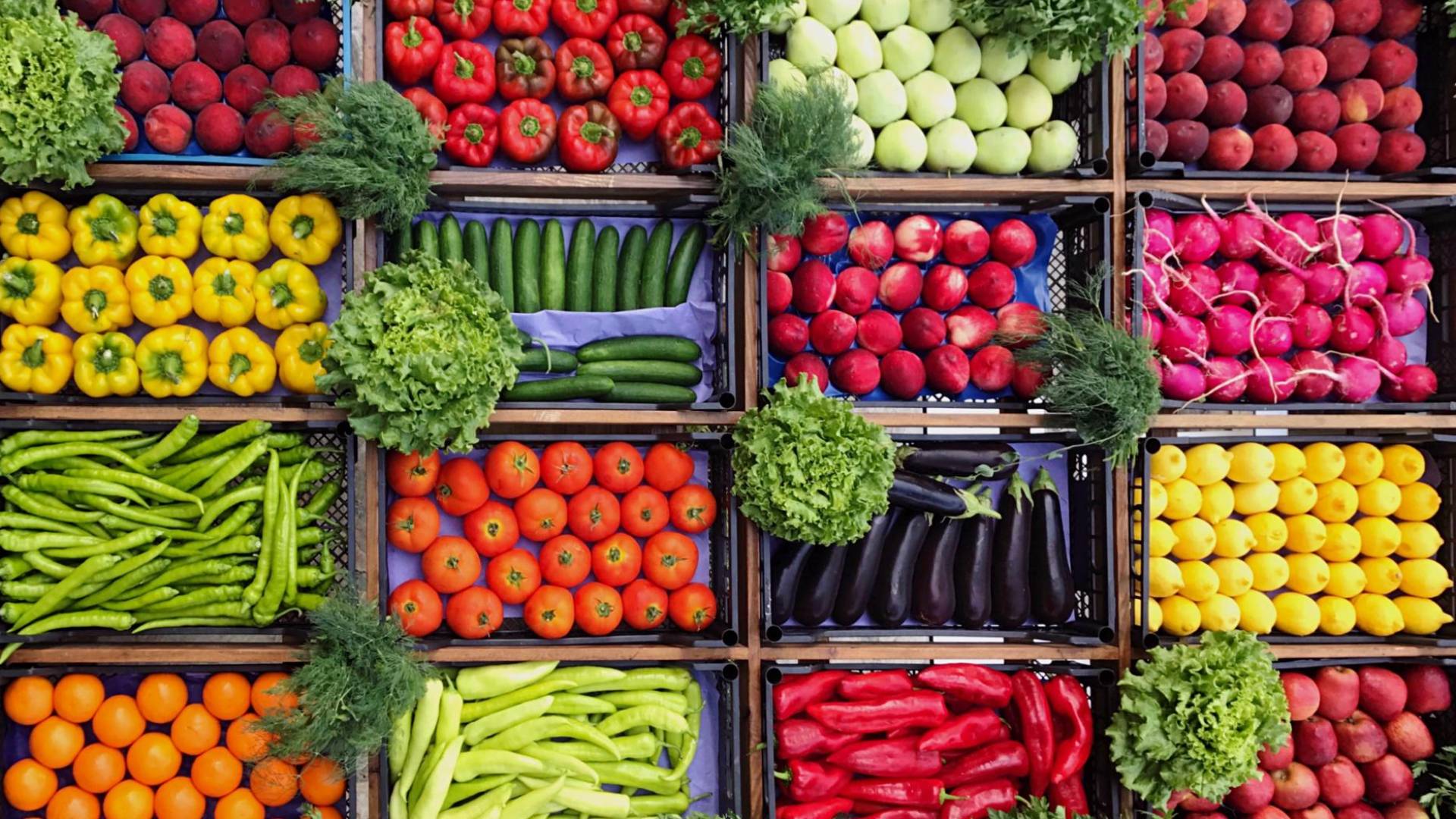 الخضار والفواكه