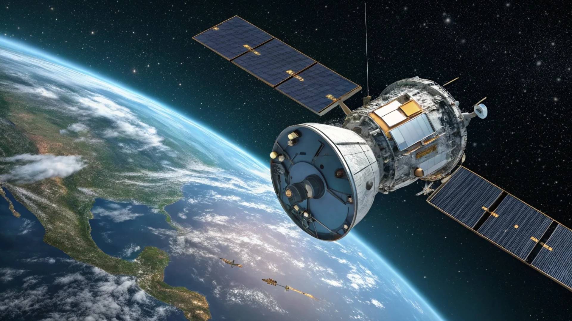 الانترنت الفضائي - تعبيرية