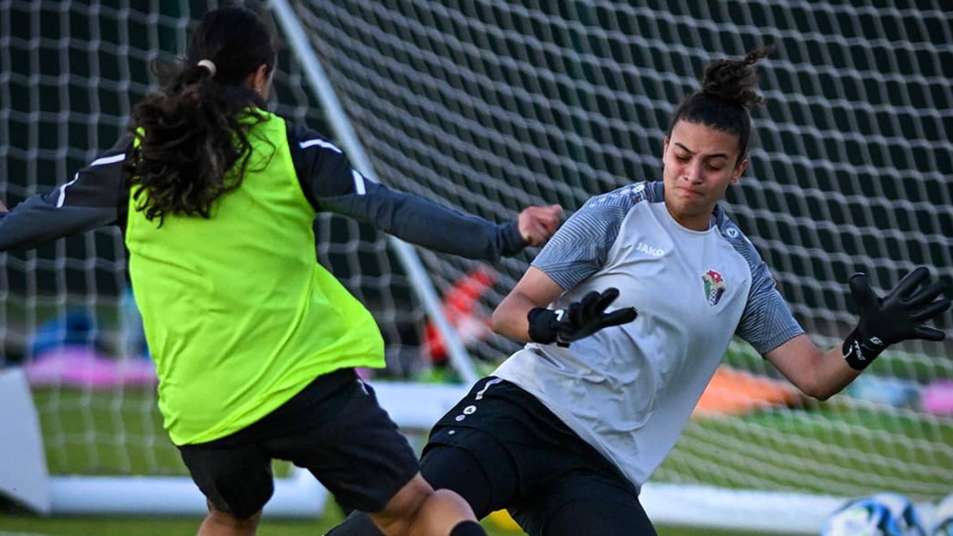 من تدريبات المنتخب الوطني