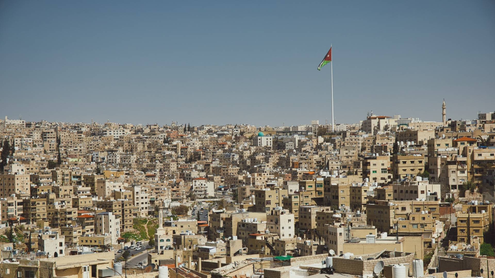 صورة عامة للعاصمة عمان