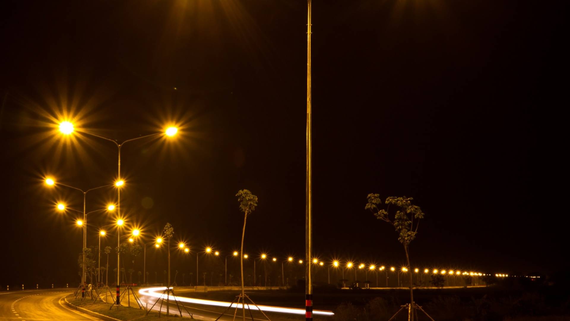 انارة شوارع