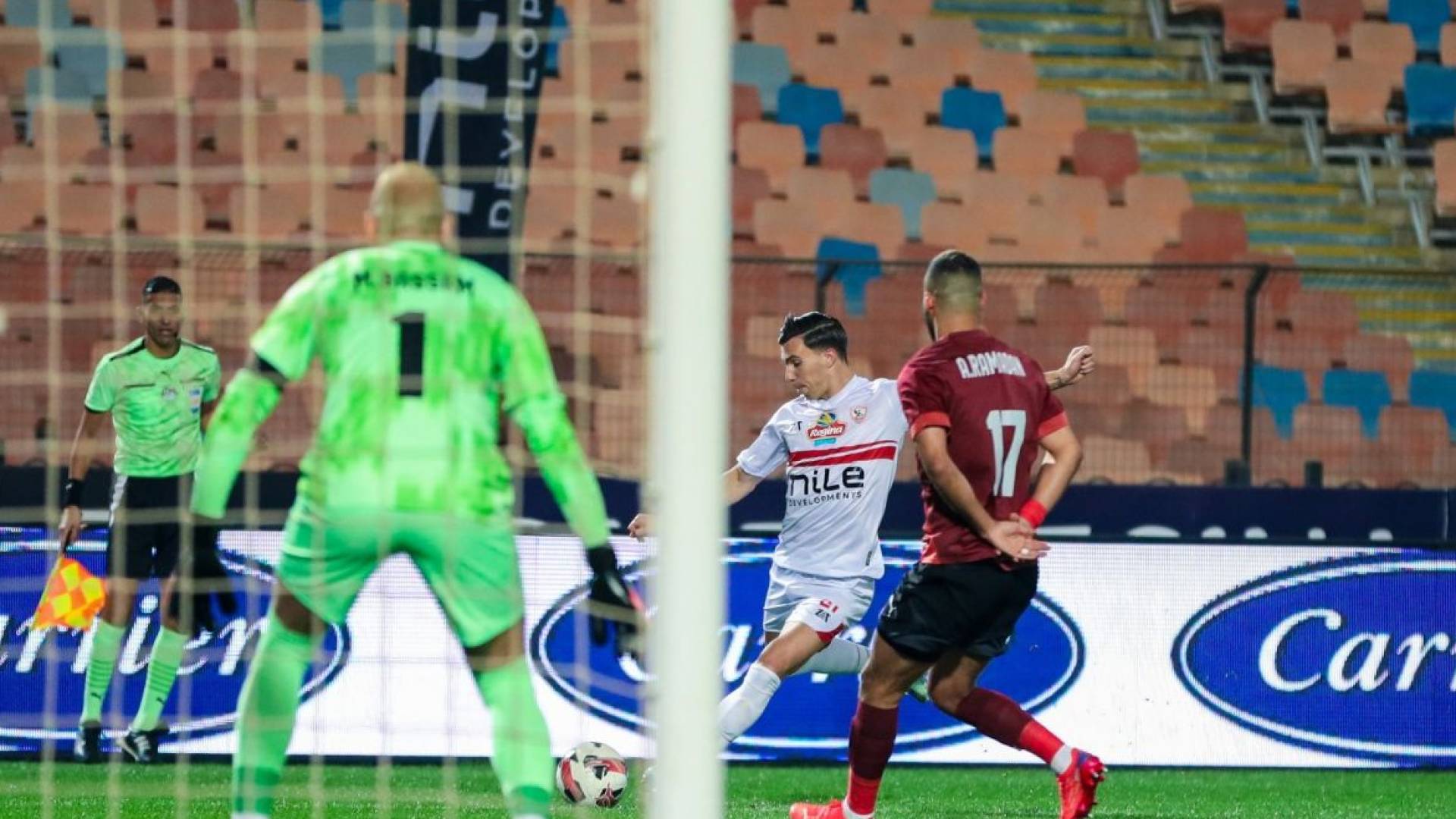 من مباراة سابقة بين الفريقين