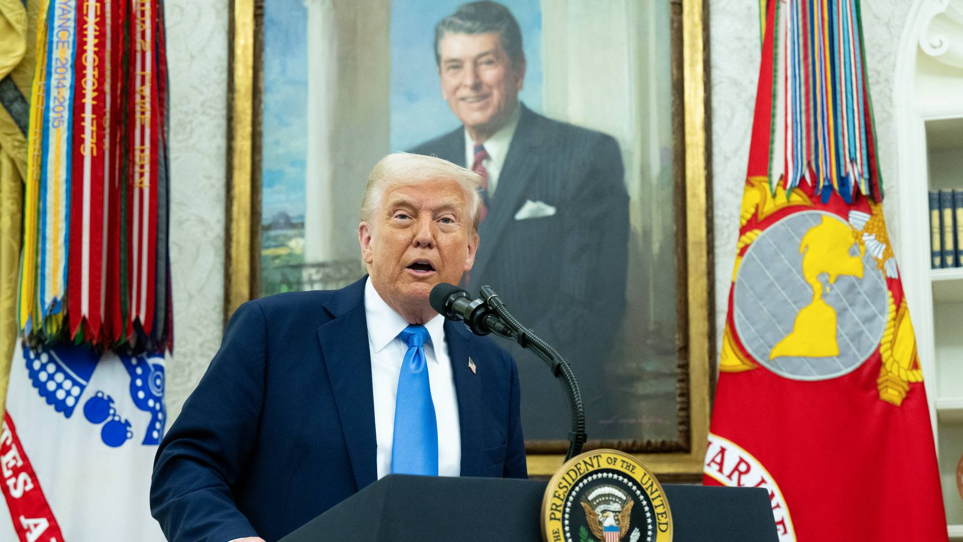 الرئيس الأمريكي دونالد ترمب