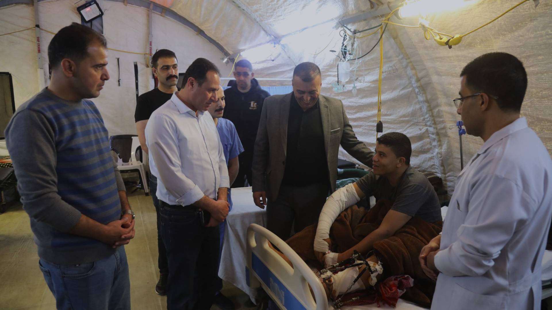 المستشفيات الميدانية الأردنية تواصل عملها خلال عيد الفطر في شمال وجنوب قطاع غزة ومدينة نابلس