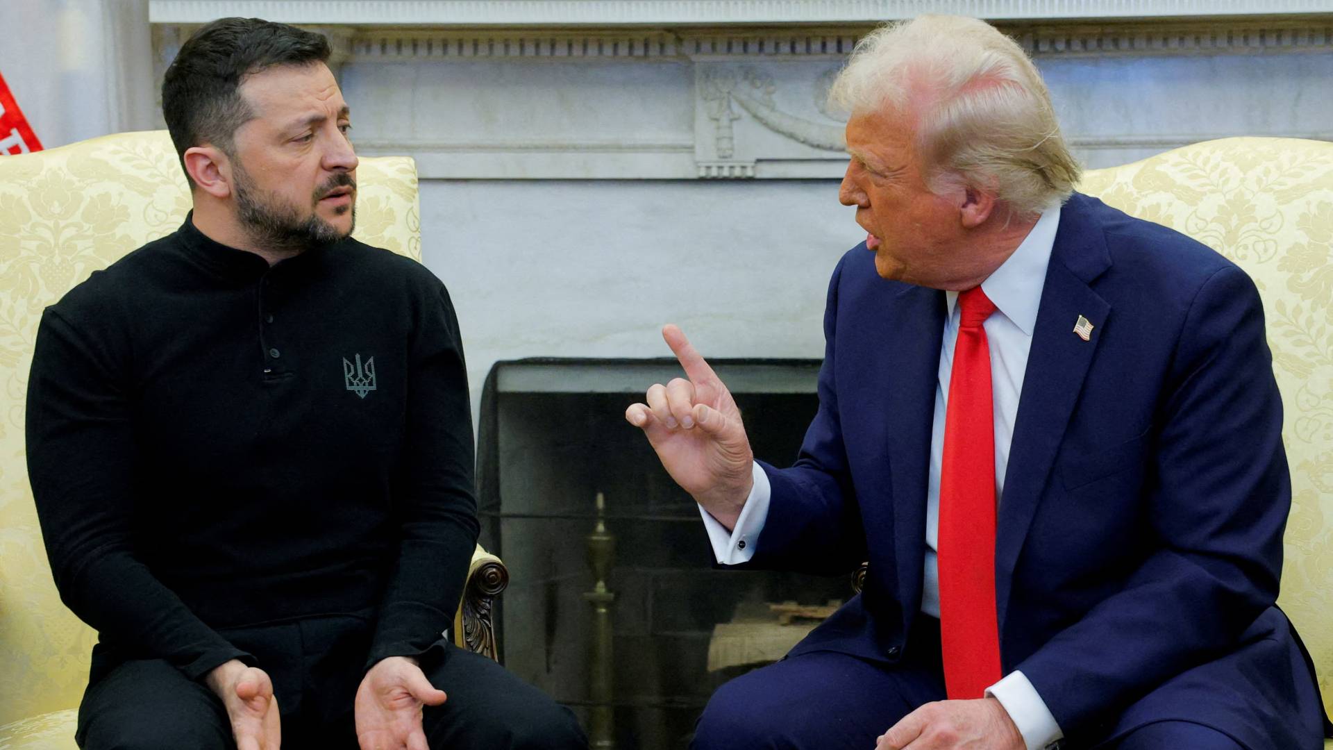 خلال خلاف بين ترمب وزيليسنكي