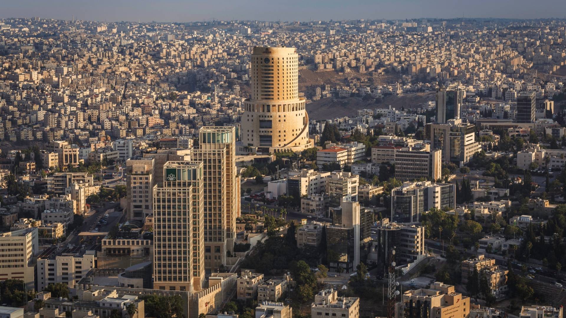 صورة عامة للعاصمة عمان