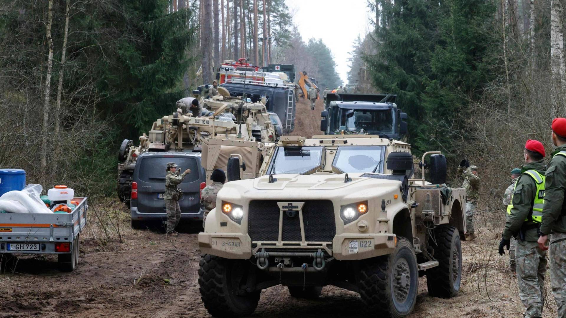 مفقودون من الجيش الأمريكي في ليتوانيا