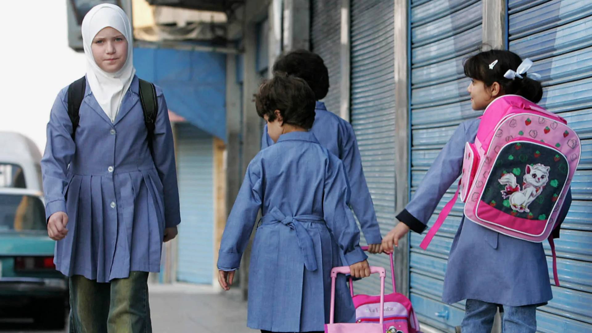 طلاب مدارس في الأردن