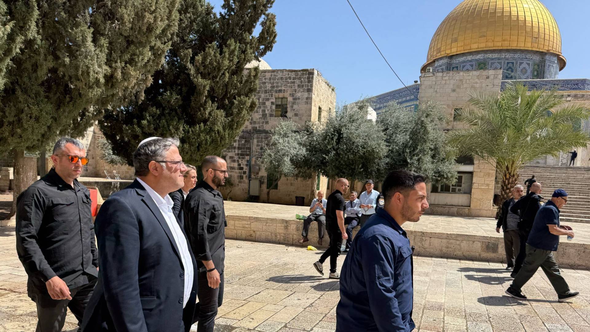 اقتحام بن غفير للمسجد الأقصى