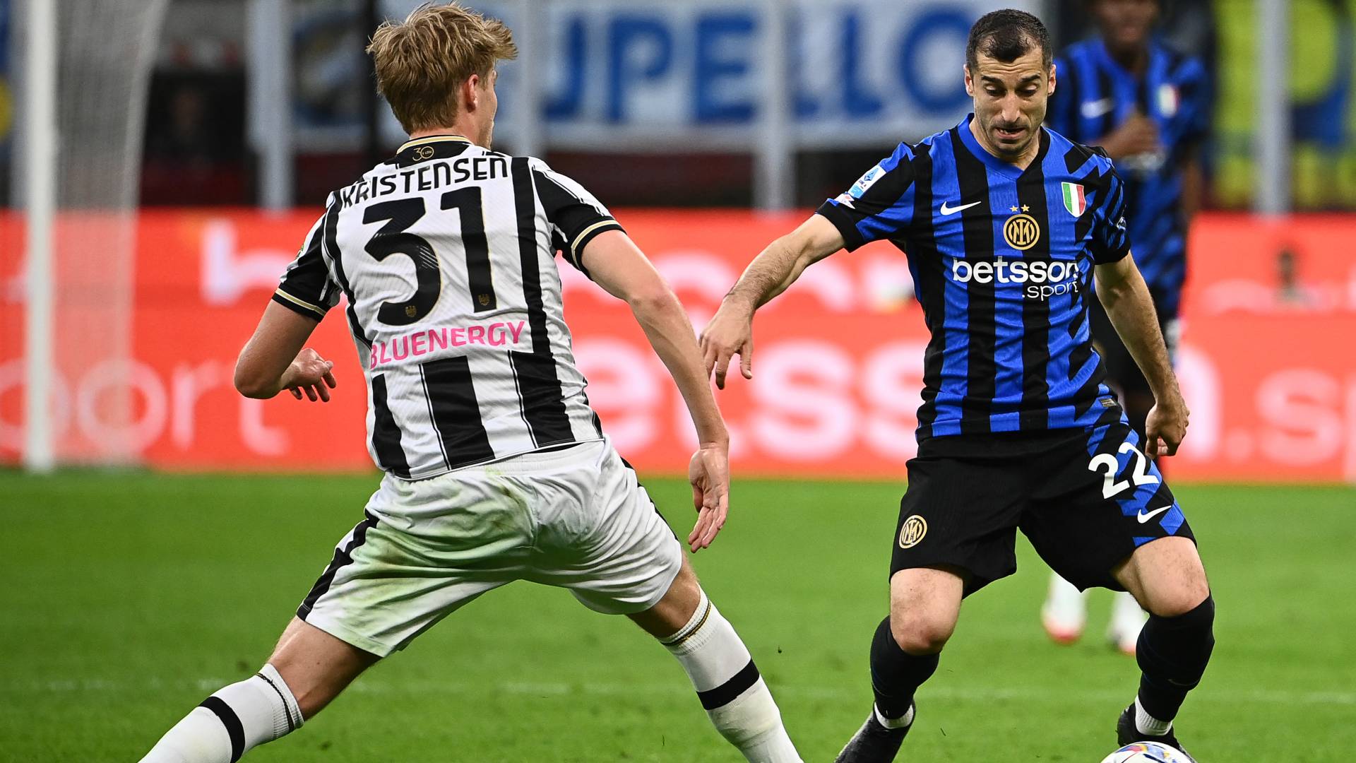 من مباراة سابقة لإنتر ميلان