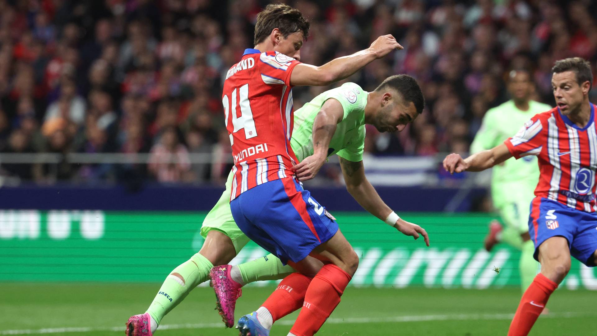 من المباراة