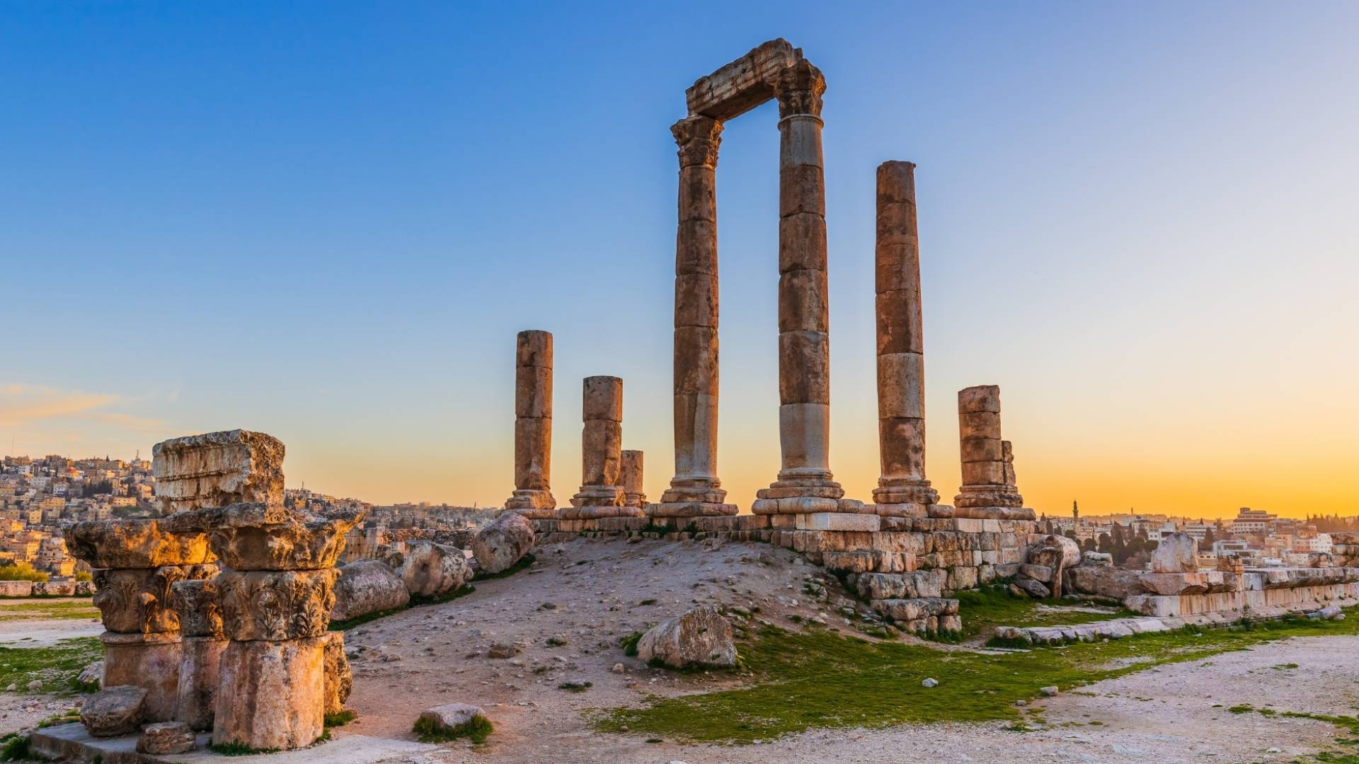 جبل القلعة في العاصمة عمان