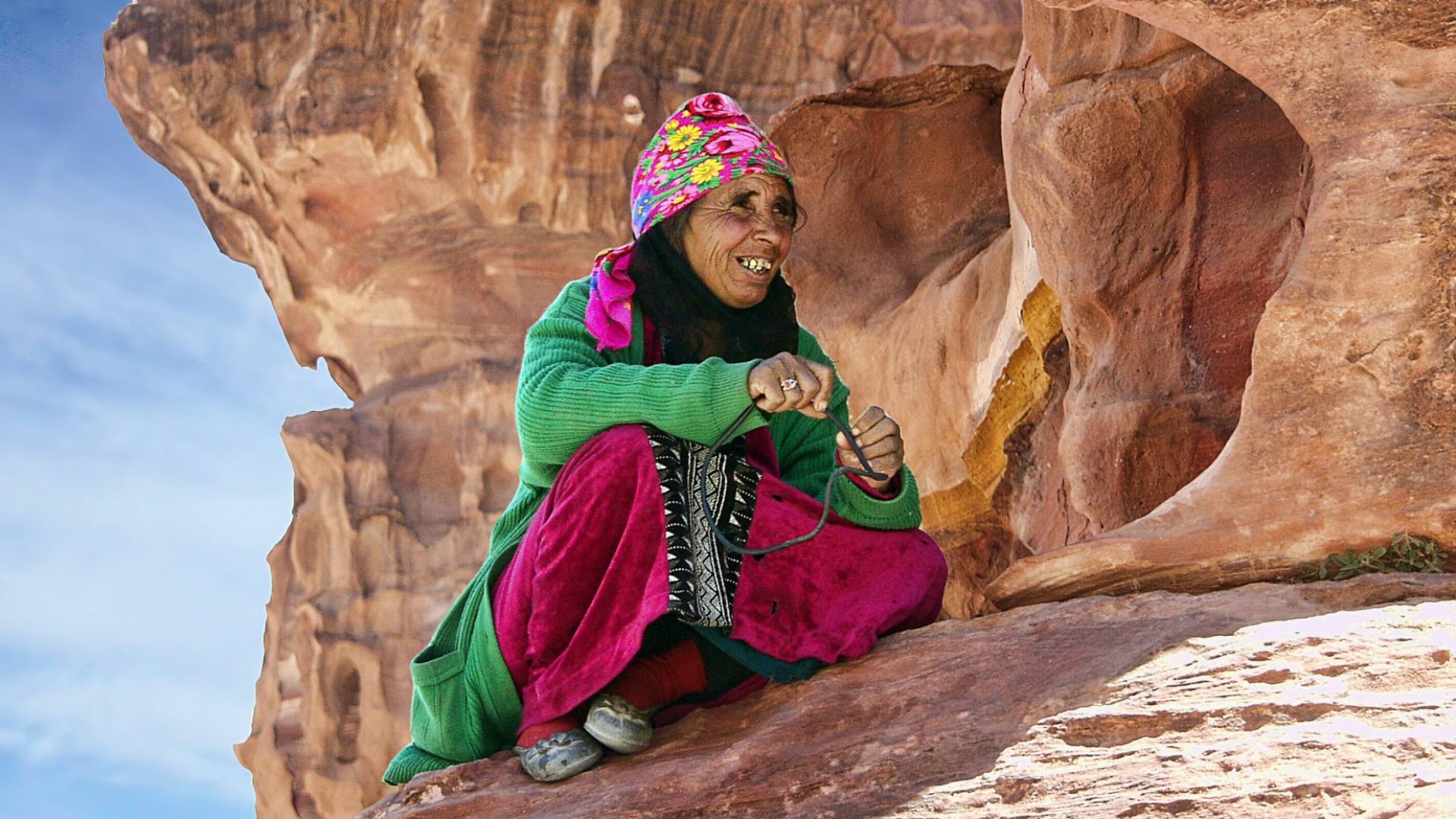 حاجة أردنية في منطقة سياحية "أرشيفية"