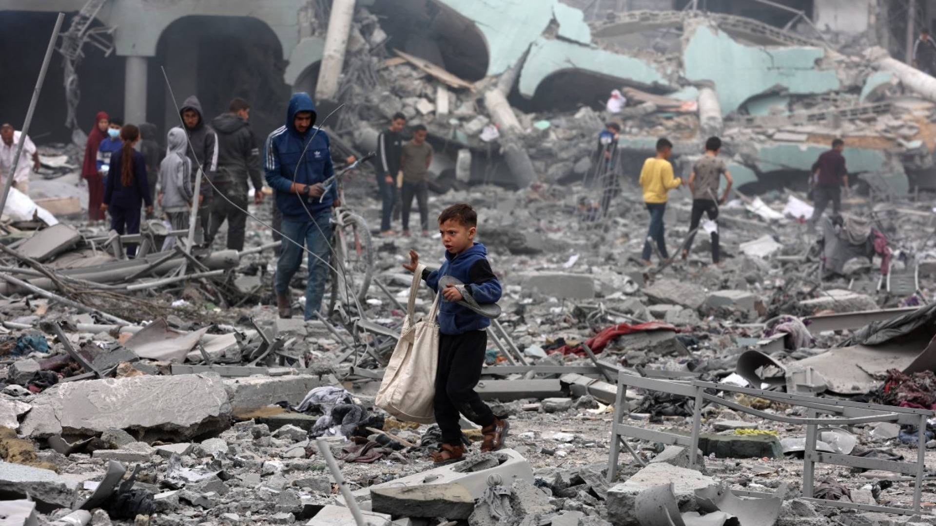 دمار في قطاع غزة - تعبيرية