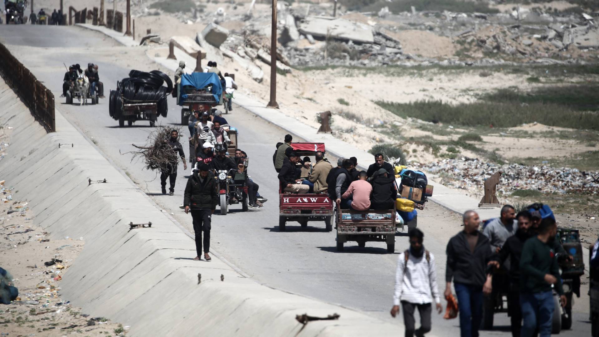 نازحون في غزة