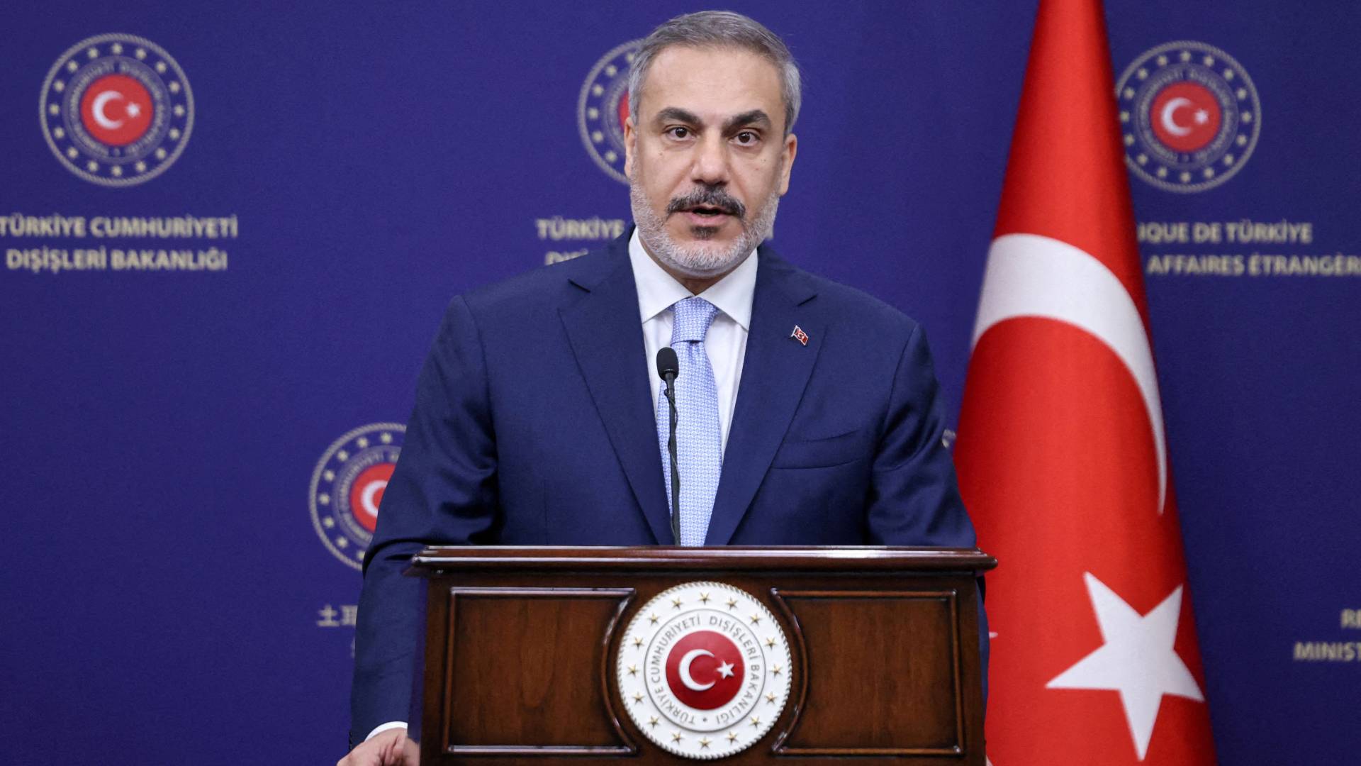 وزير الخارجية التركي هاكان فيدان