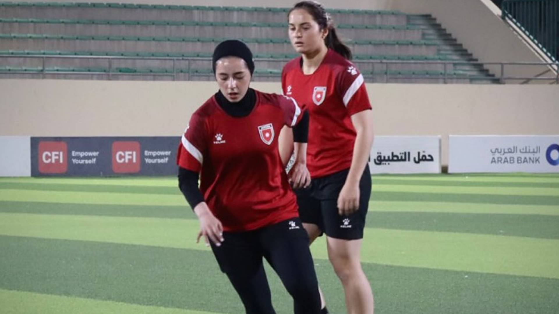 من تدريبات المنتخب الوطني