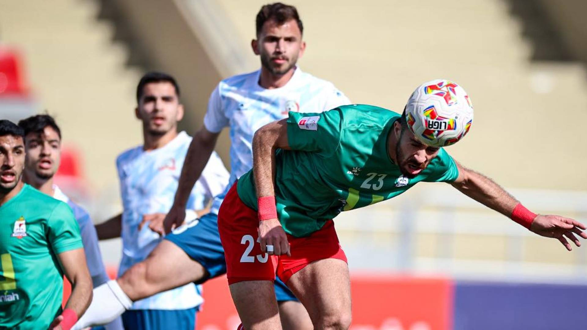 من المباراة