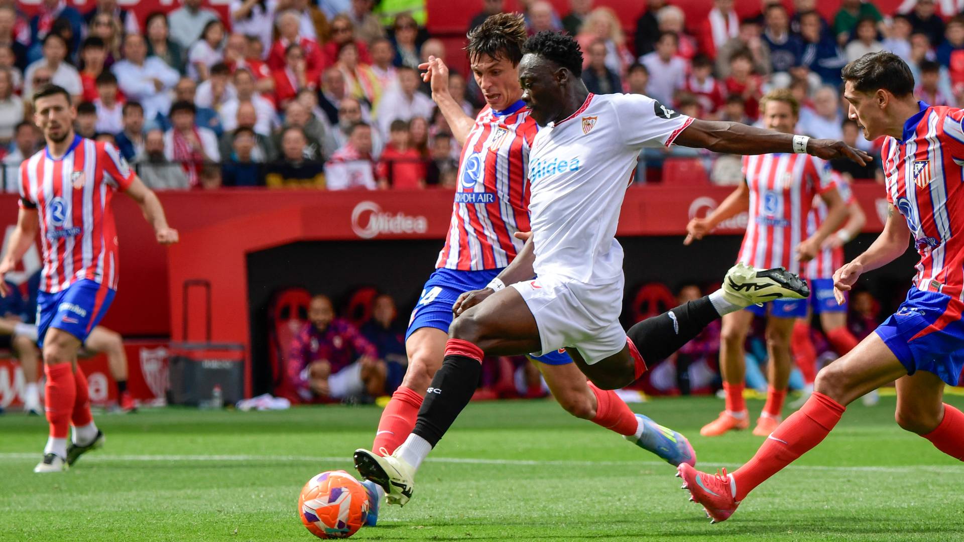 من المباراة