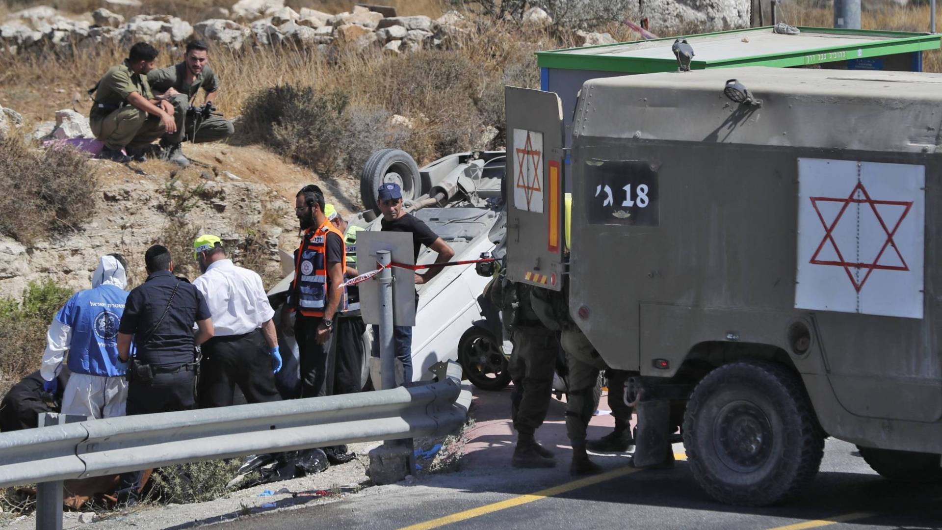 عملية في الضفة الغربية- تعبيرية