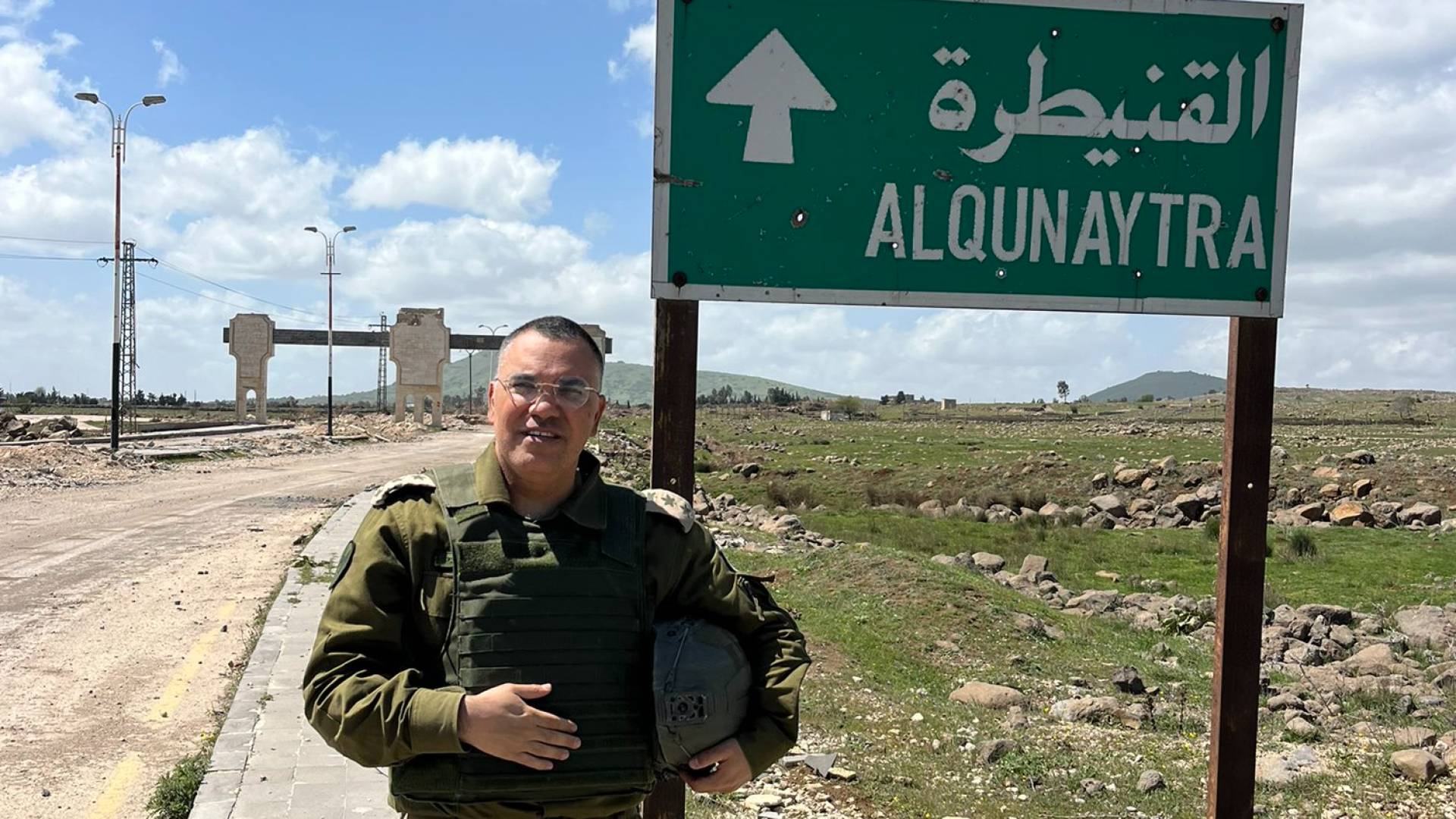 المتحدث باسم جيش الاحتلال جنوبي سوريا