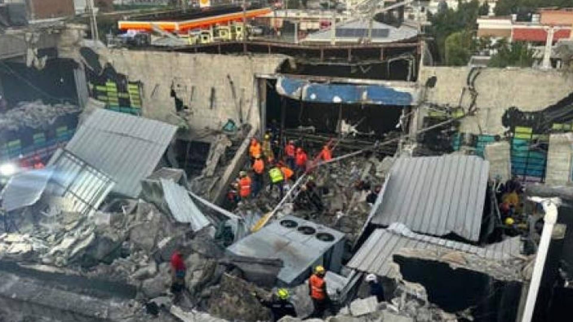 انهيار مبنى في الدومنيكان