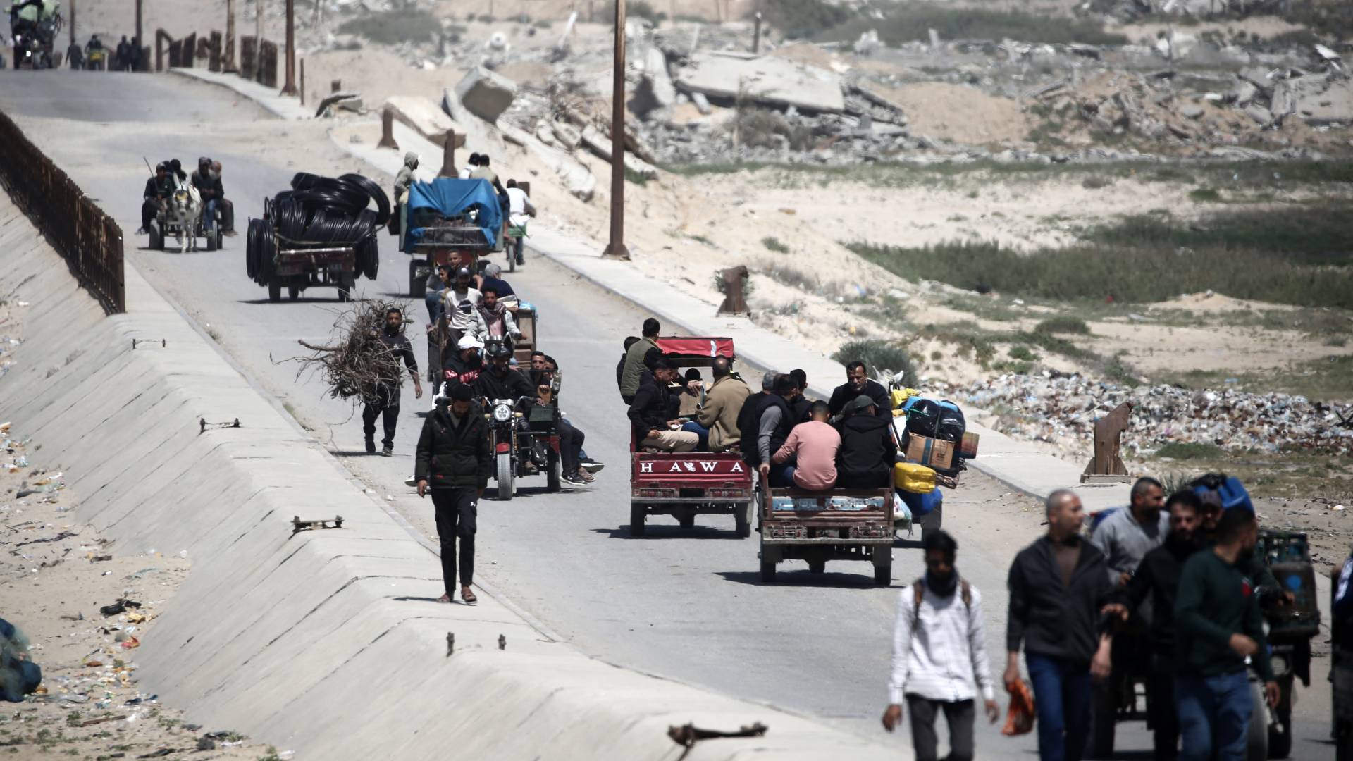 نازحون في غزة