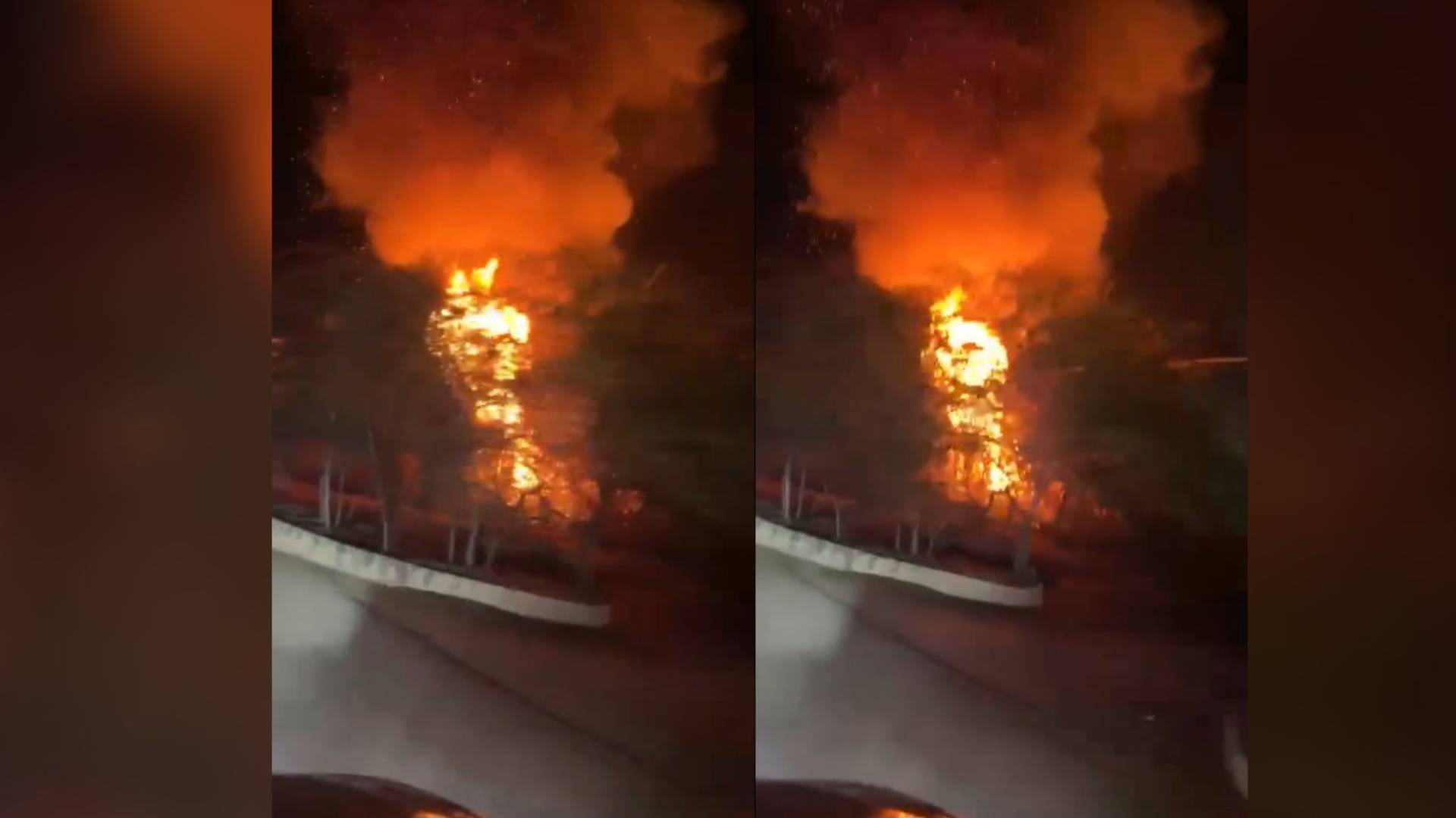 اندلاع حرائق في مأدبا