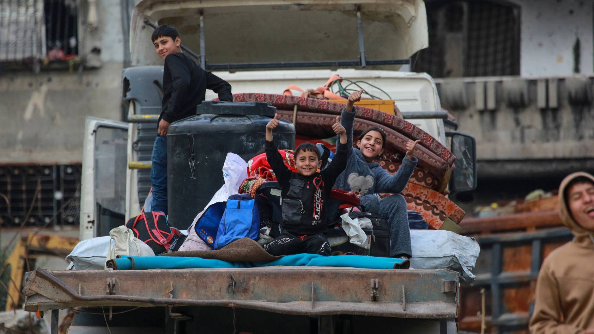 أطفال فلسطينيين في قطاع غزة