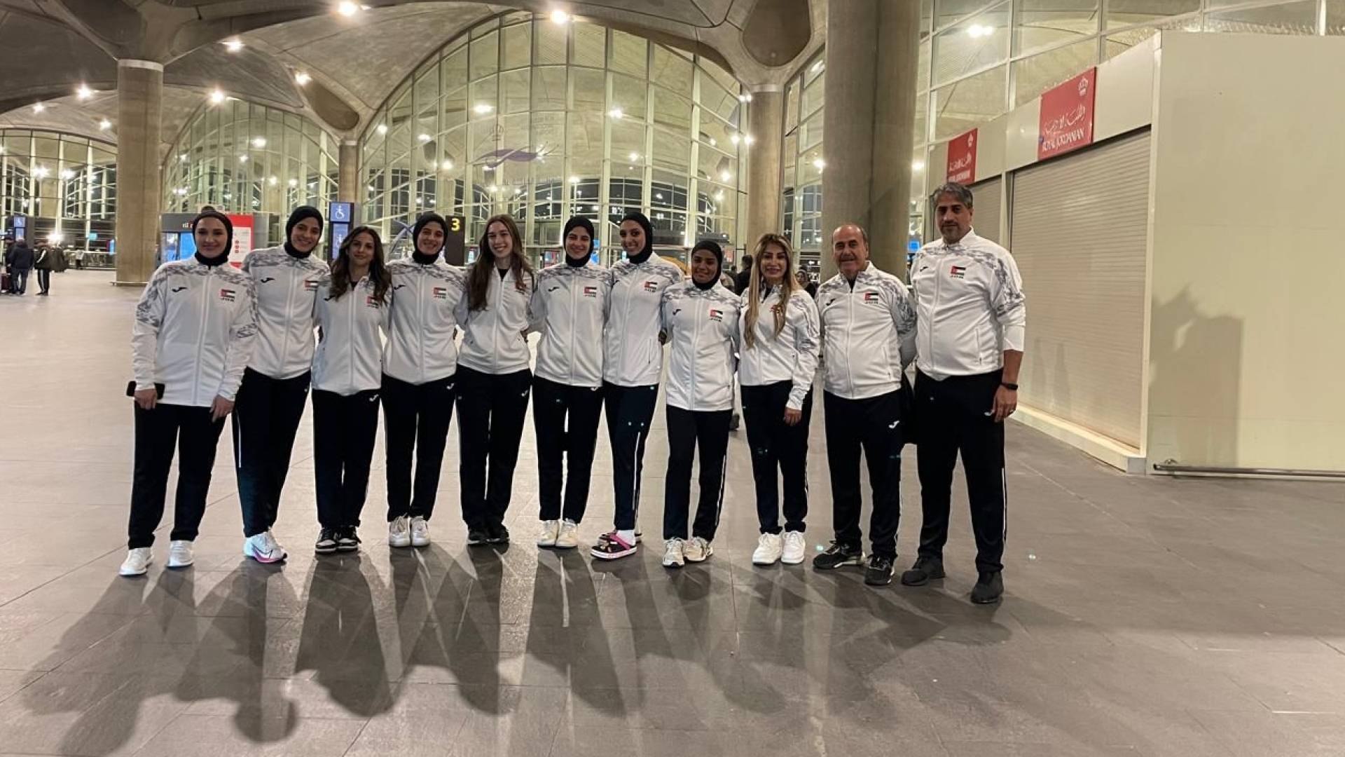 وفد المنتخب الوطني