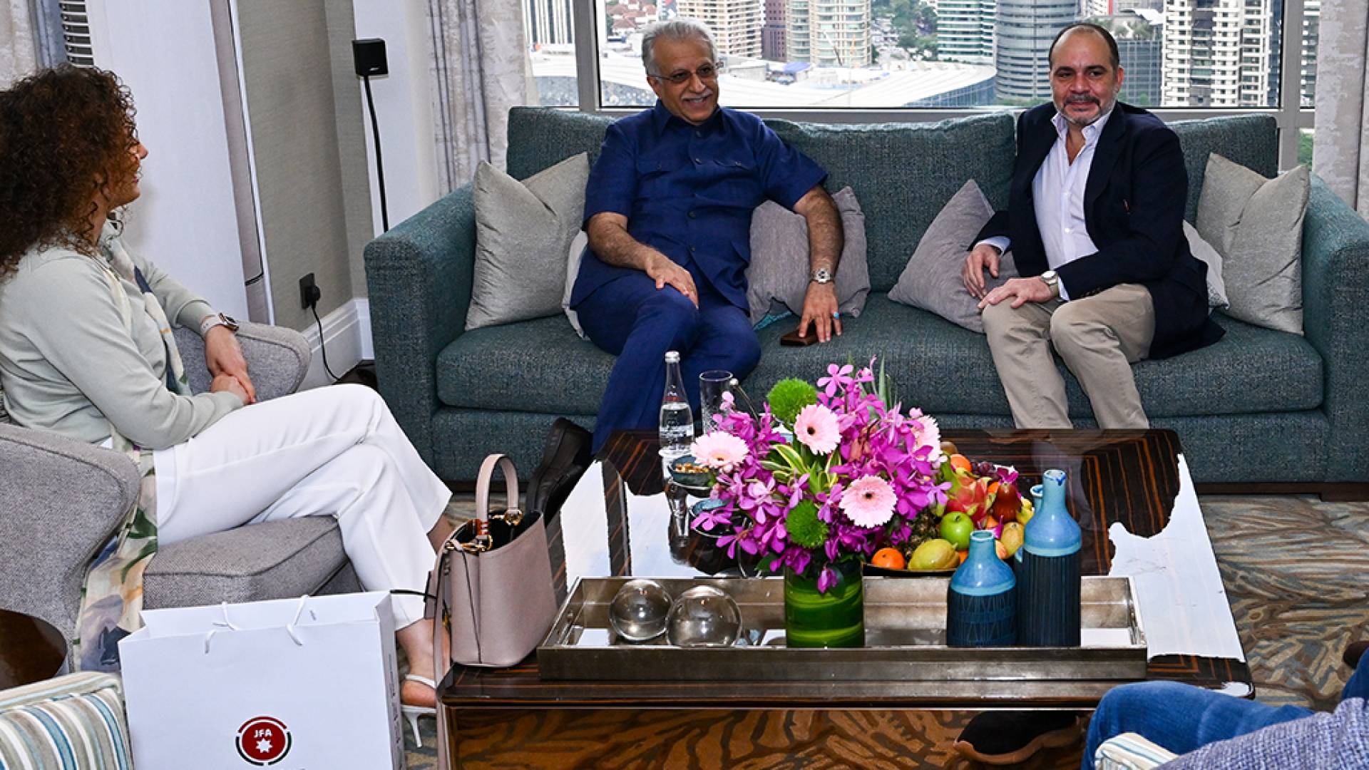 الأمير علي يشارك باجتماع الجمعية العمومية للاتحاد الآسيوي لكرة القدم