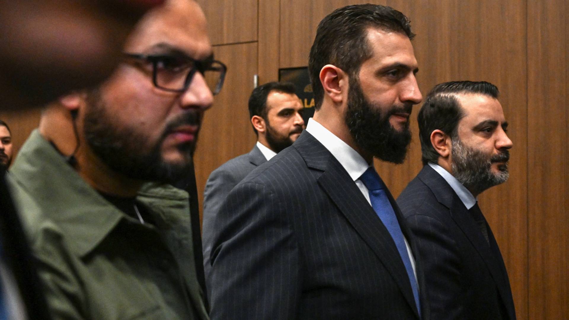 الرئيس السوري أحمد الشرع ووزير الخارجية أسعد الشيباني "أرشفية"