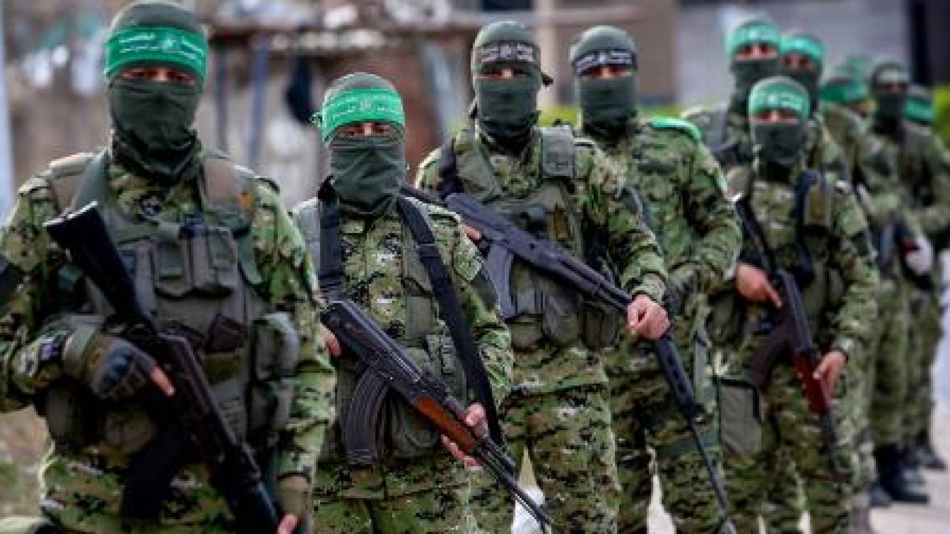 عناصر من كتائب القسام في قطاع غزة