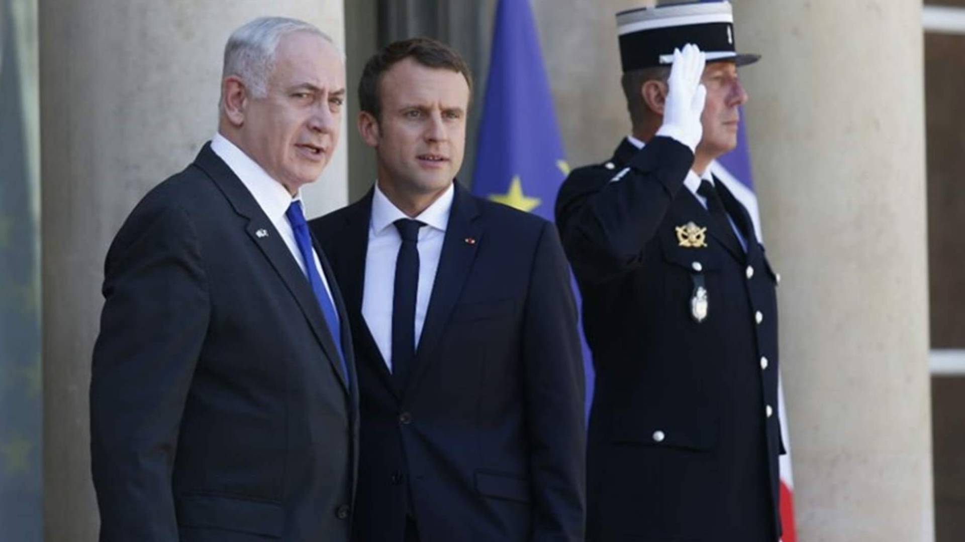 نتنياهو وماكرون