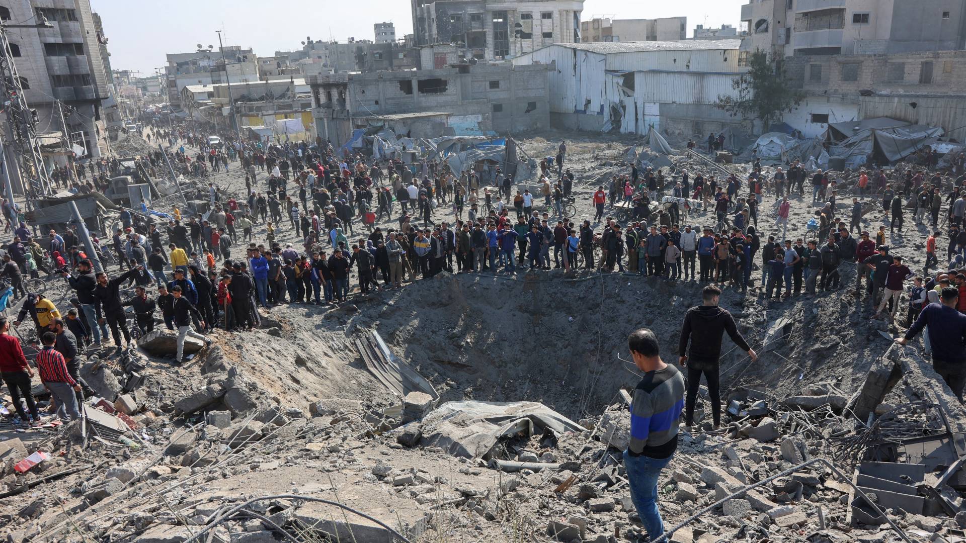 دمار في قطاع غزة