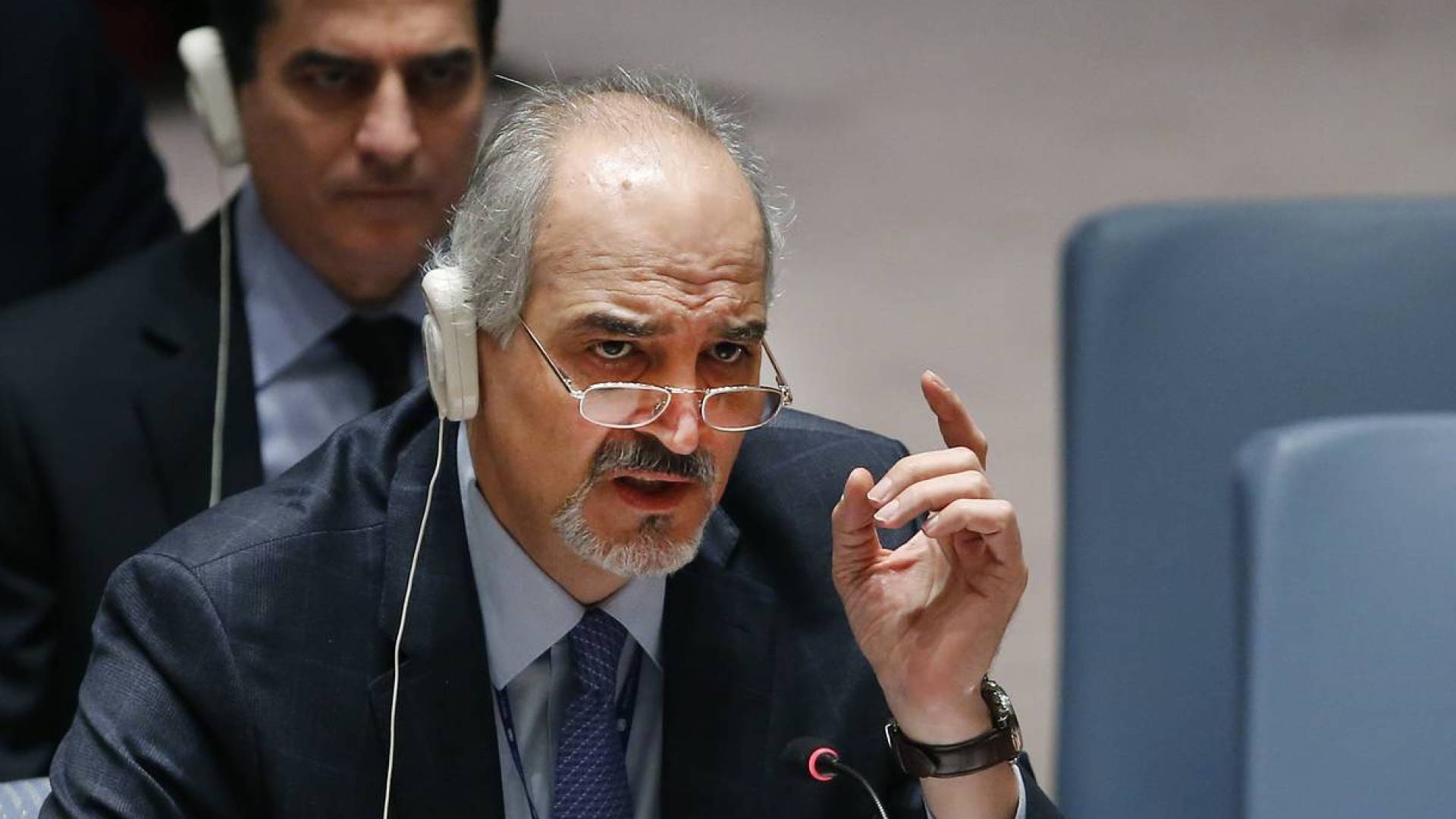 السفير السوري في موسكو بشار الجعفري