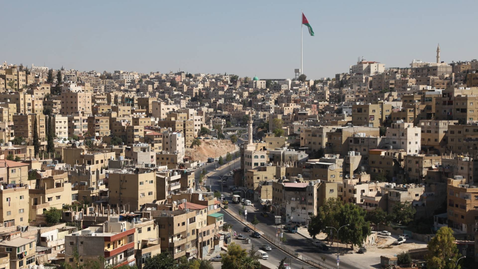 صورة عامة للعاصمة عمان