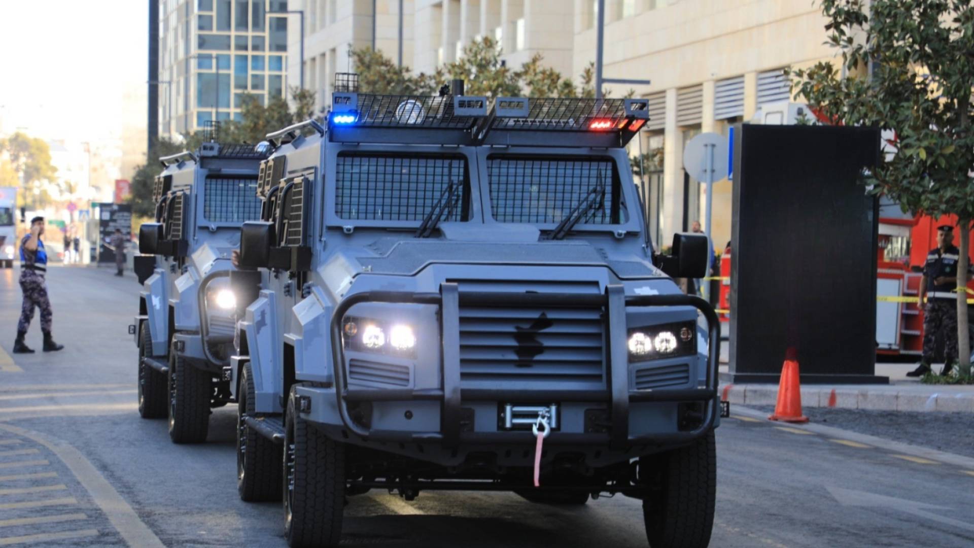 مركبات تعود إلى الأجهزة الامنية - أرشيفية