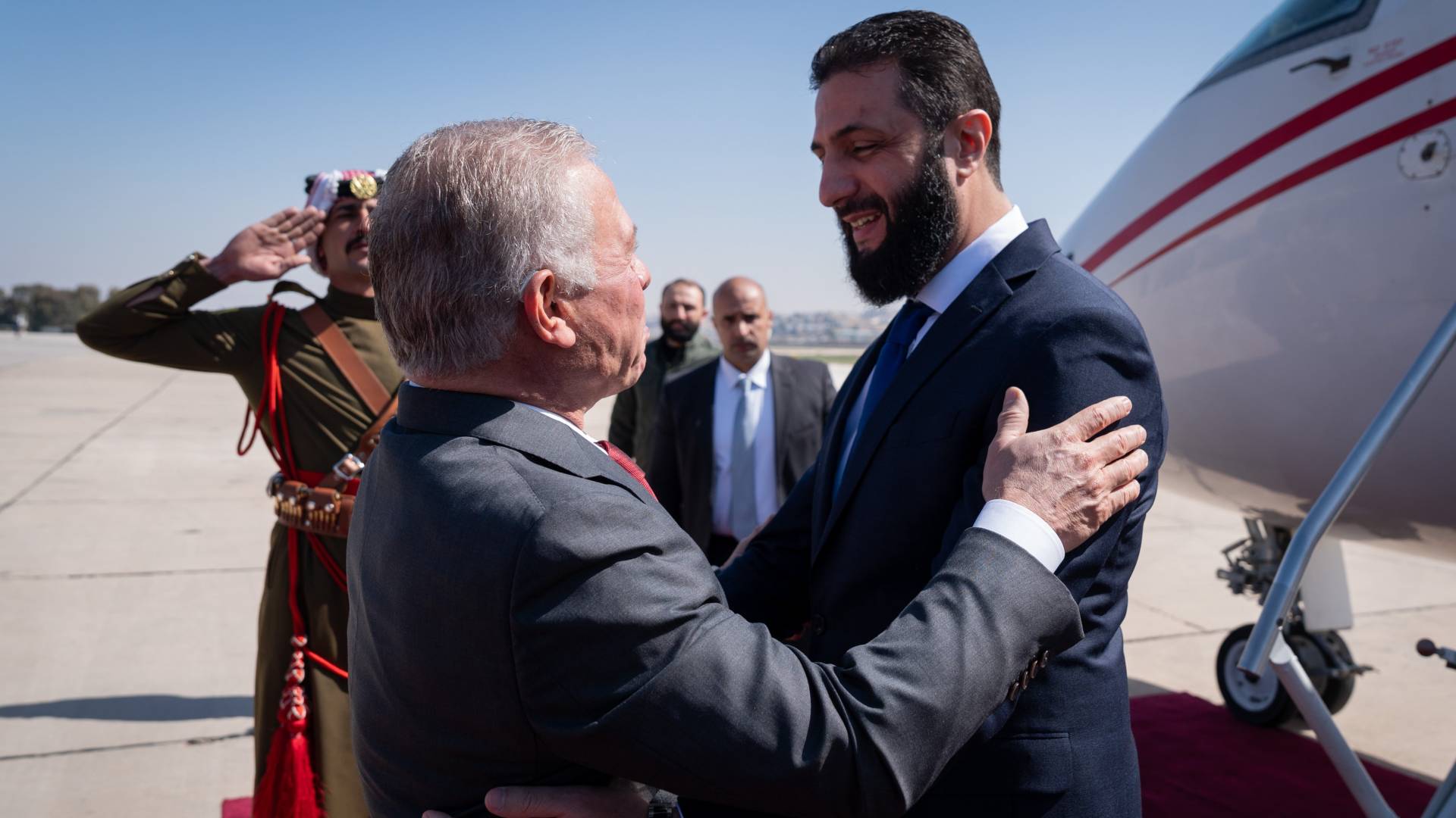 الملك يهنئ الرئيس السوري بذكرى عيد الجلاء