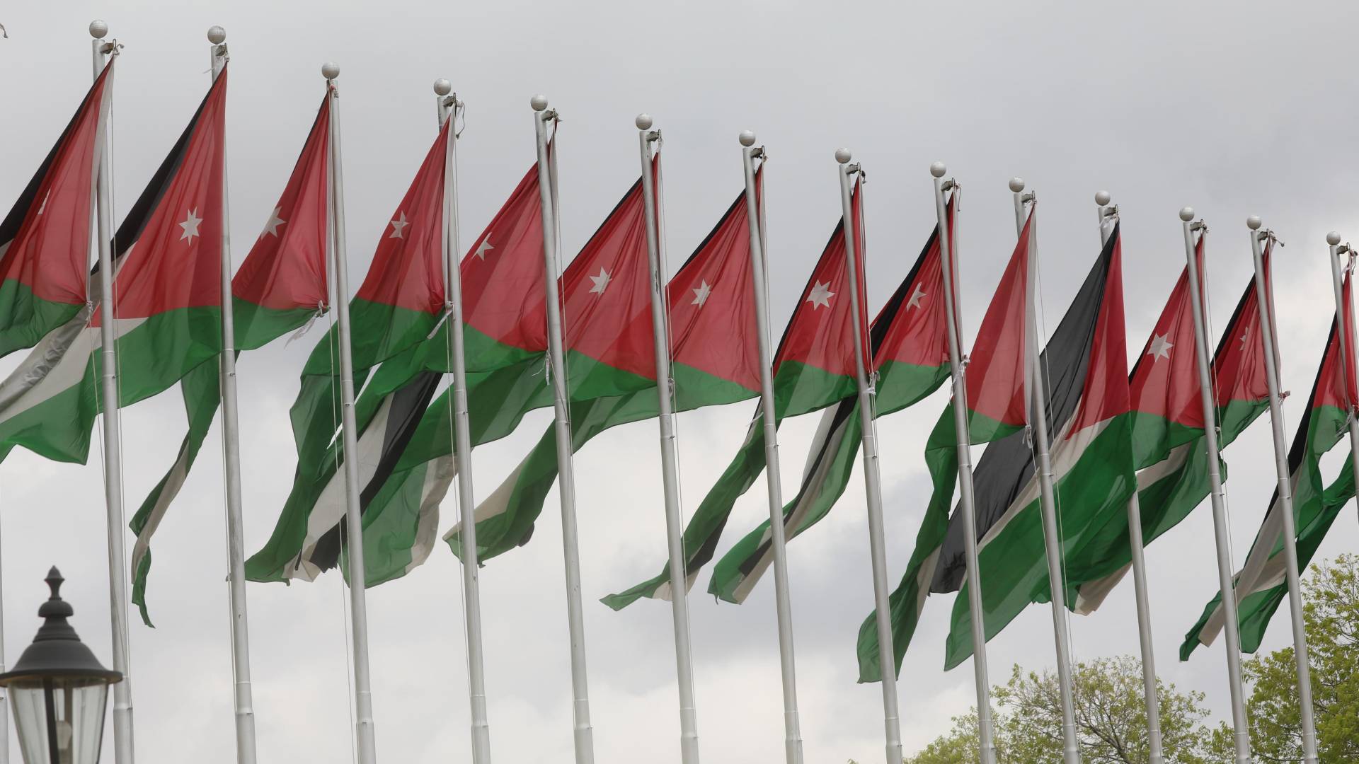 العلم الأردني