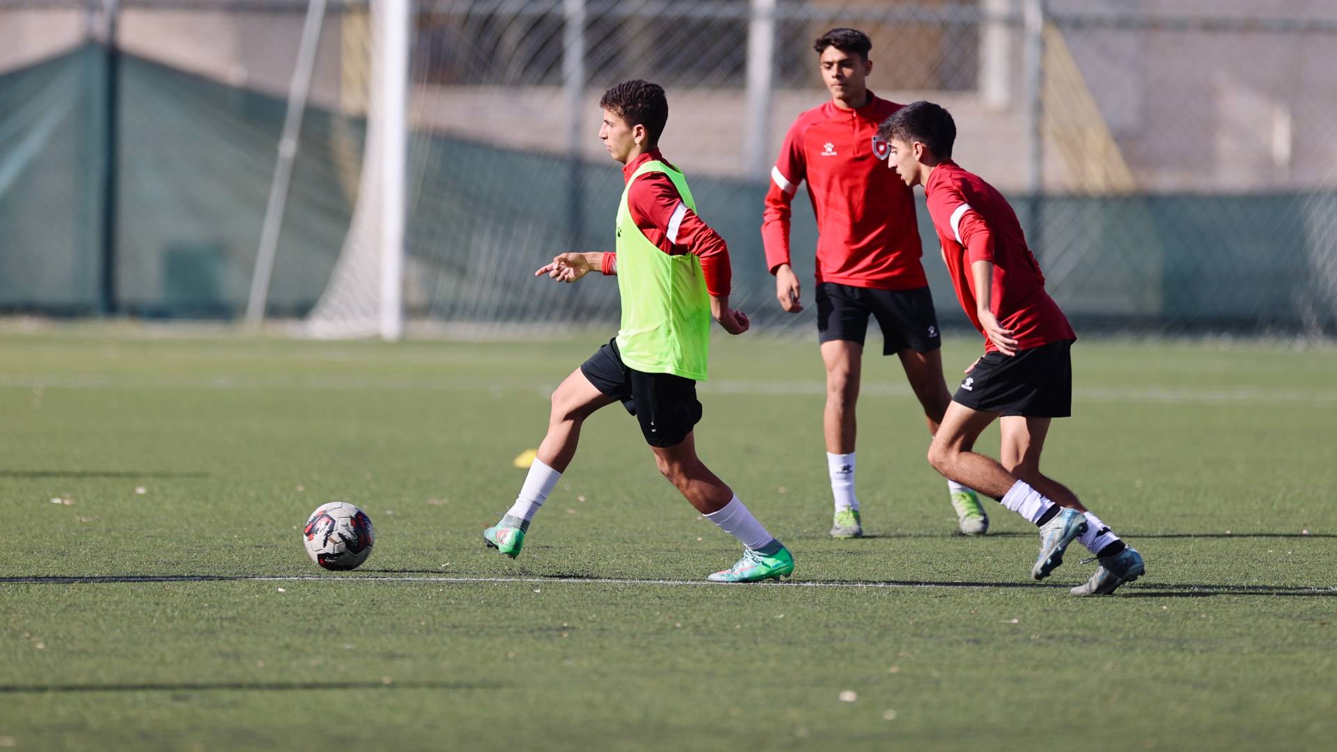 من تدريبات المنتخب الوطني