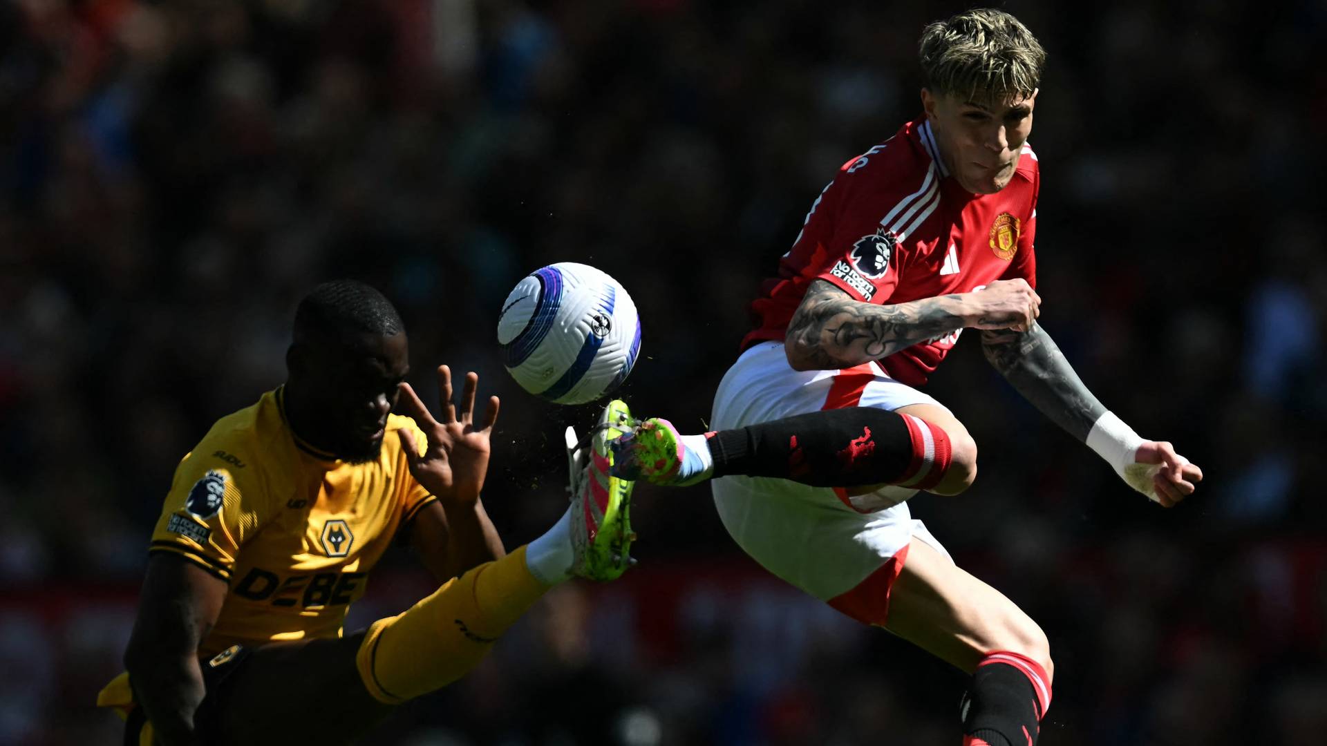 من المباراة