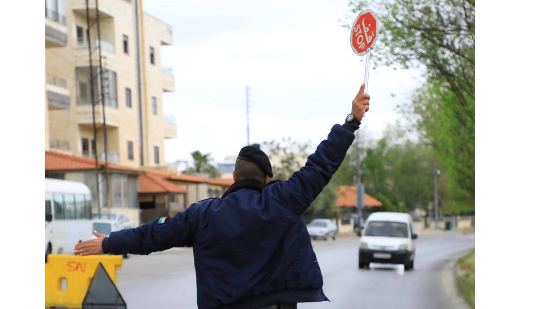 شرطي سير في العاصمة عمان