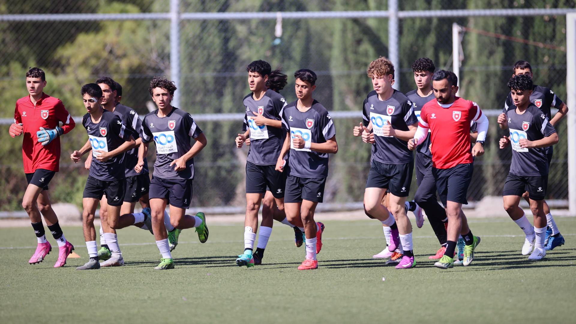 من تدريبات المنتخب الوطني