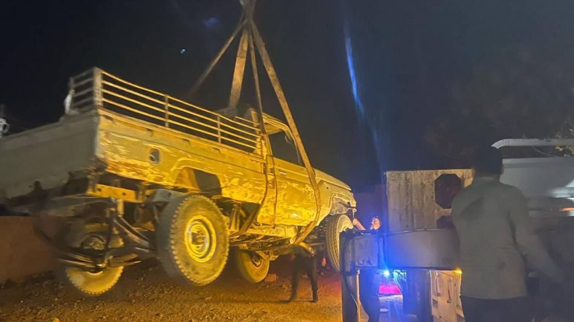 ضبط مركبة تسخدم للتهريب