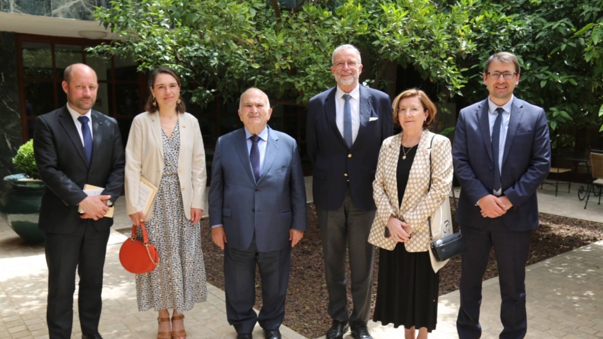 الأمير الحسن يلتقي وفدين من مجلس الشيوخ الفرنسي والكونغرس الأمريكي