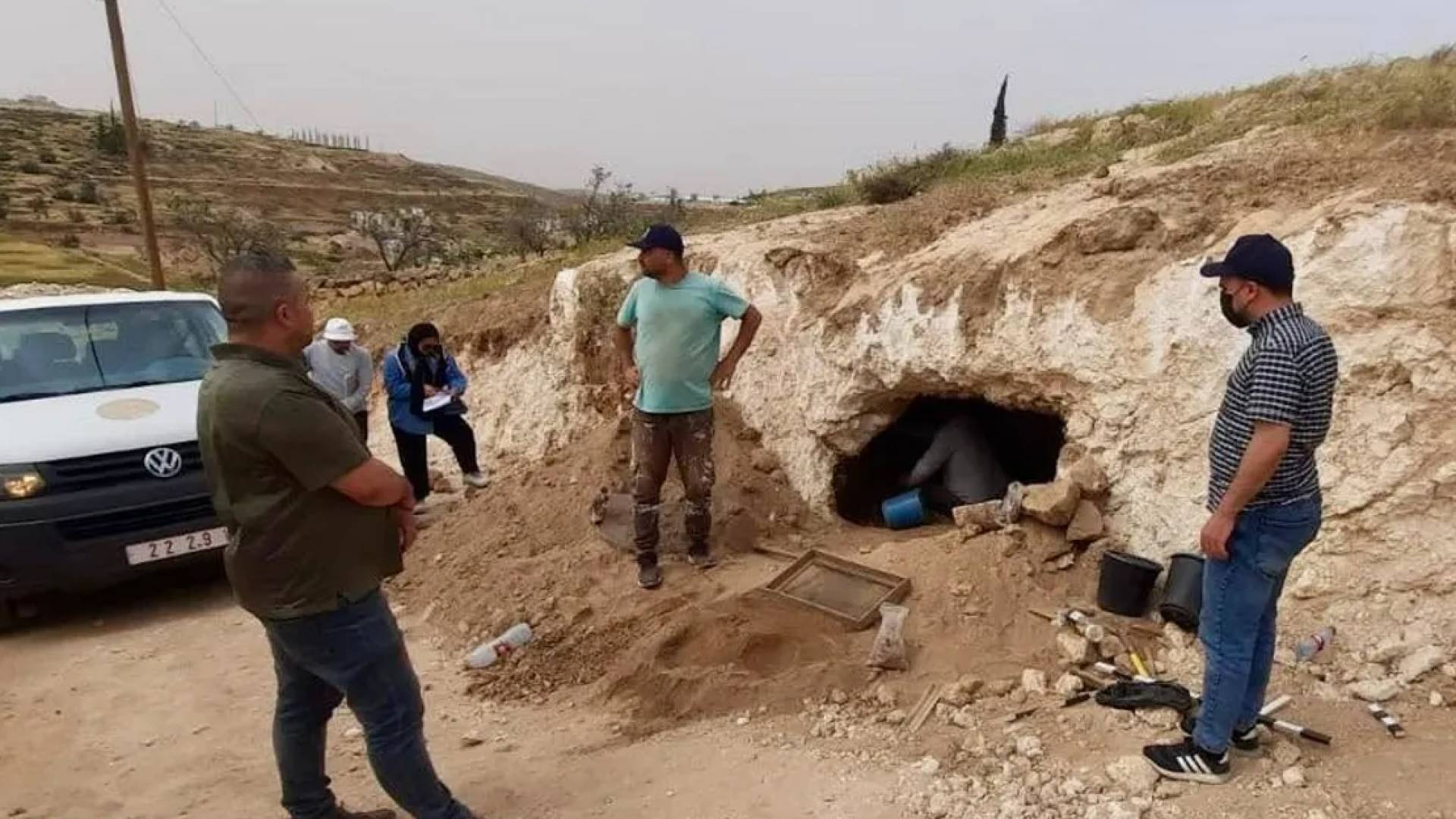 اكتشاف "آثار كنعانية" في مدينة الخليل