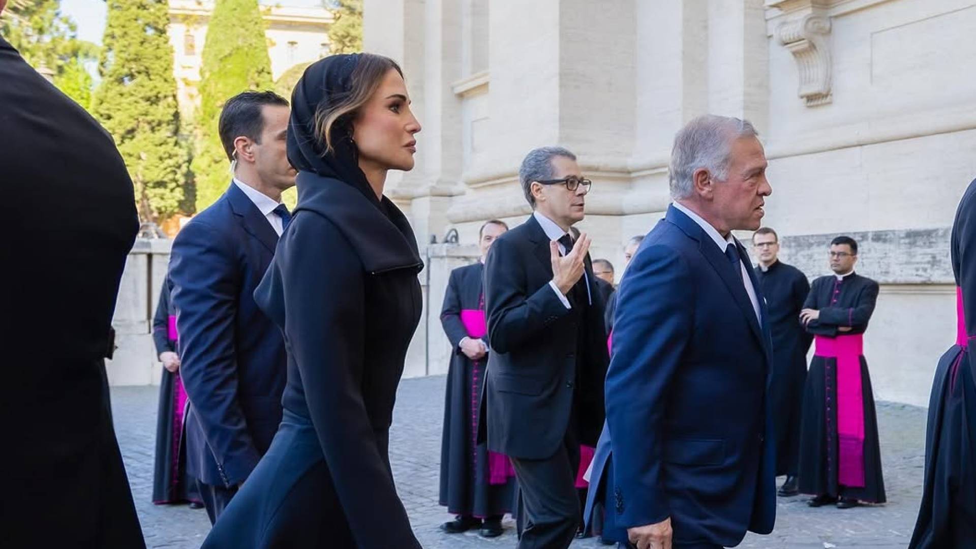 جلالة الملك عبدالله الثاني وجلالة الملكة رانيا العبدالله